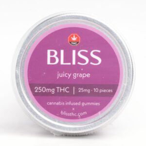 Bliss Cannabis Infused Gummies – 250MG THC