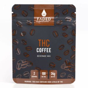 Faded Beverages THC Coffee Mix – 100MG