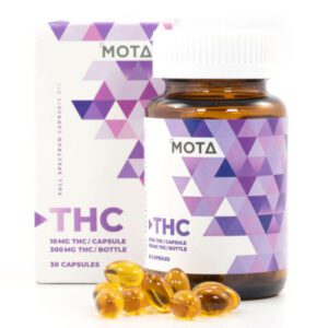 Mota Cannabis THC Capsules – 10mg
