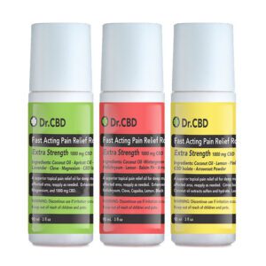 Pain Relief CBD Roll-On – Assorted – Dr. CBD