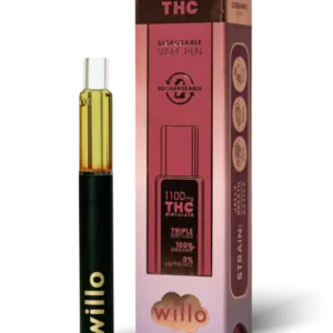 Willo 1100mg THC Disposable Vape Pen – Jelly Breath